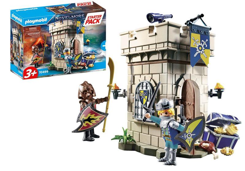 Playmobil Fortaleza Cavaleiros - Starter Pack 62 Peças 70499
